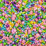 Sweet Flower Sprinkle Blend Jigsaw Puzzle