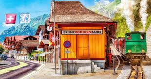 Swiss Village Station Jigsaw Puzzle