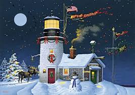 Take Out Window Christmas – Charles Wysocki Puzzles Jigsaw