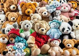 Desenhos de Teddy Bears Jigsaw Puzzle para colorir