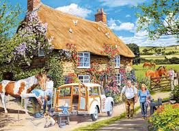 The Country Cottage – Art Jigsaw Puzzle