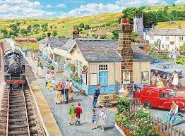 The Country Station Jigsaw Puzzle