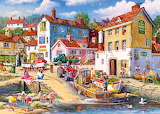 The Four Bells Harbor Jigsaw Puzzle