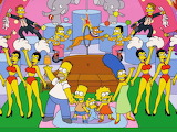 The Simpsons Cartoon Jigsaw Puzzle