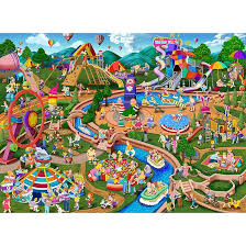 Theme Park Jigsaw Puzzle