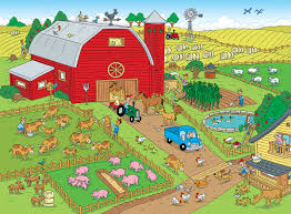 Things to Spot on a Farm Jigsaw Puzzle