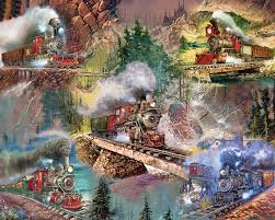 Thrilling Trains Jigsaw Puzzle