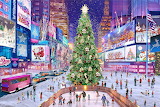 Times Square in Christmas Jigsaw Puzzle