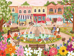 Town Park – Art Jigsaw Puzzle