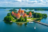 Trakai Island Castle, Trakai, Lithuania Jigsaw Puzzle