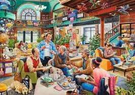 Turn the Page Bookclub Jigsaw Puzzle