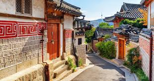 Village Bukchon Hanok, Seoul Jigsaw Puzzle