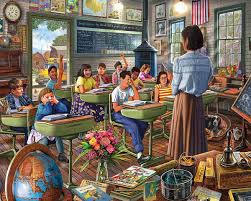 Vintage Classroom Jigsaw Puzzle