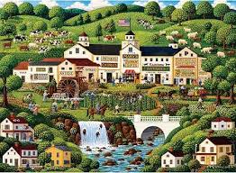 White House on Ranch Jigsaw Puzzle