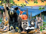 Wildlife of Great Smoky Mountains National Park Jigsaw Puzzle