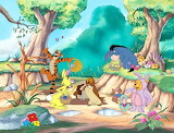 Winnie the Pooh Easter Jigsaw Puzzle