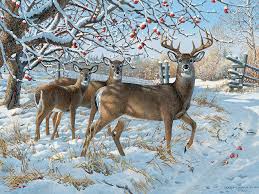 Winter Deer Jigsaw Puzzle