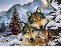 Wolf Family Jigsaw Puzzle