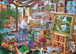 Work of Art Jigsaw Puzzle