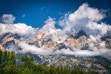 Wyoming’s Grand Tetons in Clouds Jigsaw Puzzle