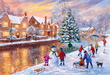 Xmas River Jigsaw Puzzle